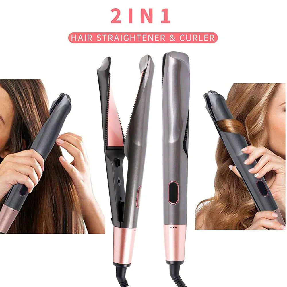 Hair Straightener Hair Curler Twist Straightening And Curling