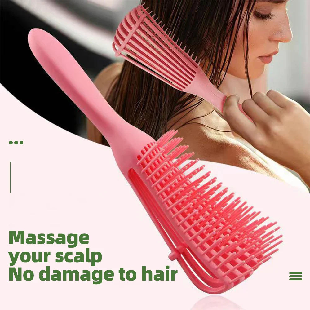 Hair Brush Scalp Massage Hair Comb Detangling Hairbrush For Women in UK