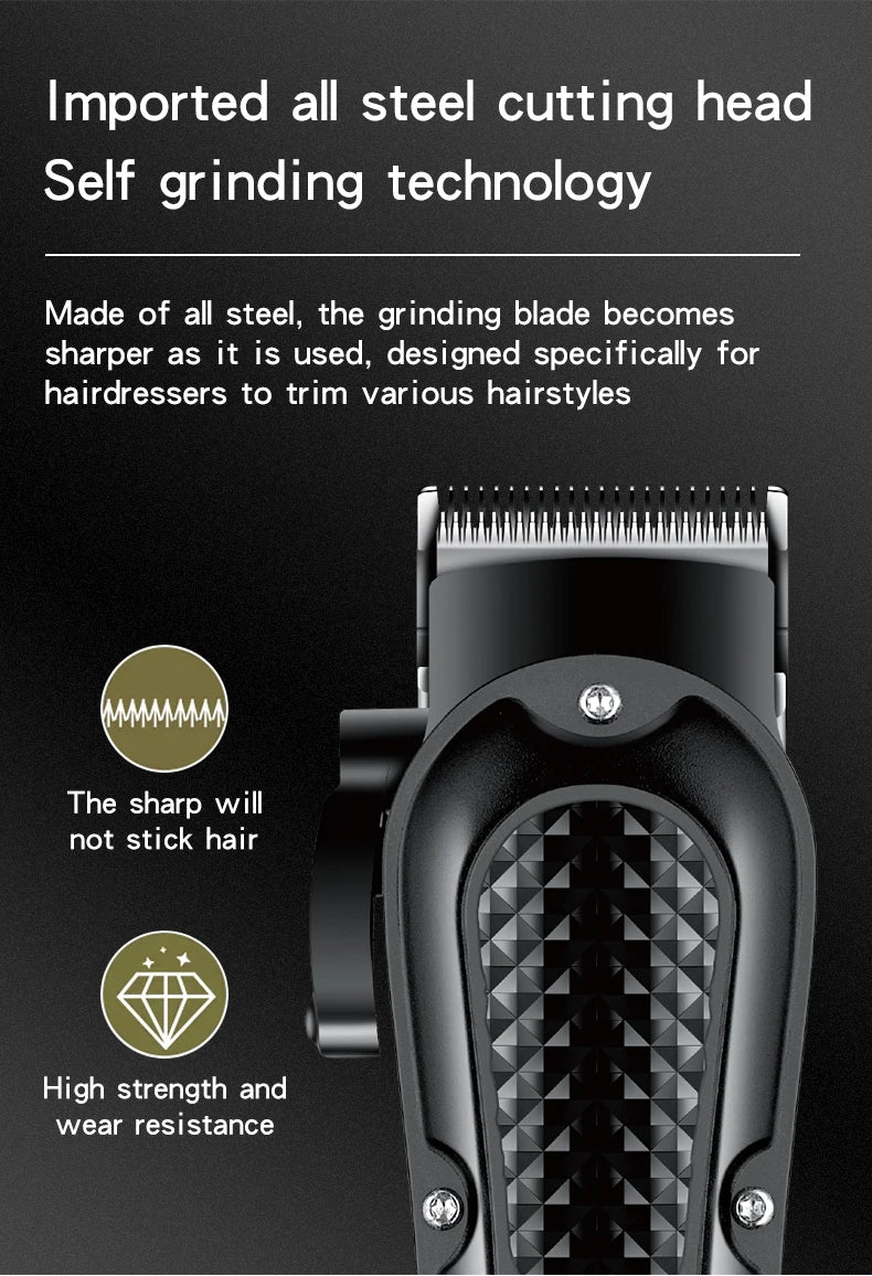 HIENA professional Hair Clipper for Barber shop HYN-212 Electri Hair Trimmers cutting machine men's clippers Shaver appliance