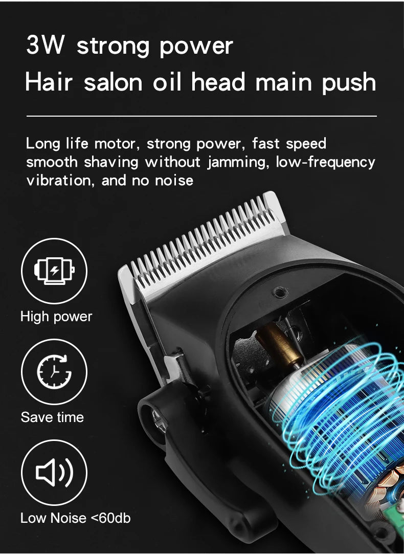 HIENA professional Hair Clipper for Barber shop HYN-212 Electri Hair Trimmers cutting machine men's clippers Shaver appliance